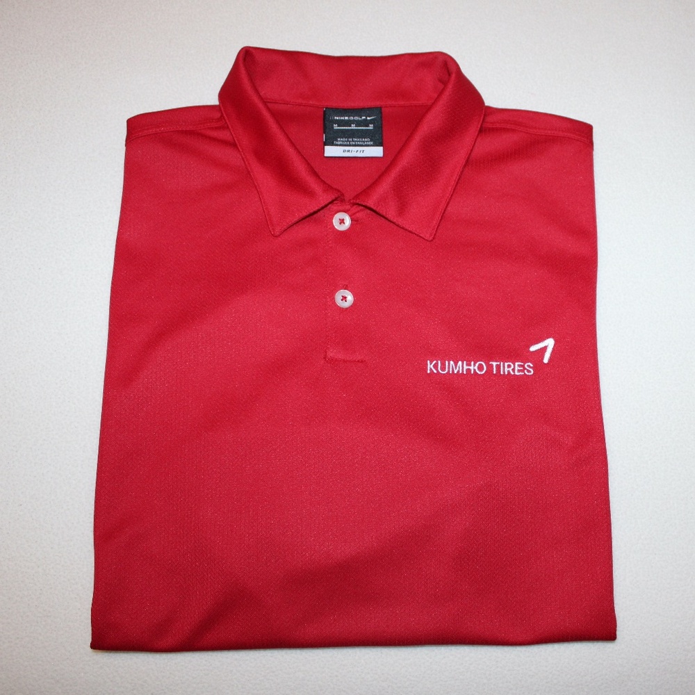 Men's Nike Golf Shirt with Kumho Tire Logo